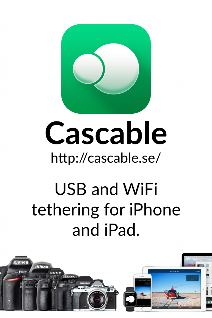 Samenwerking IQwire en tetheringapp Cascable